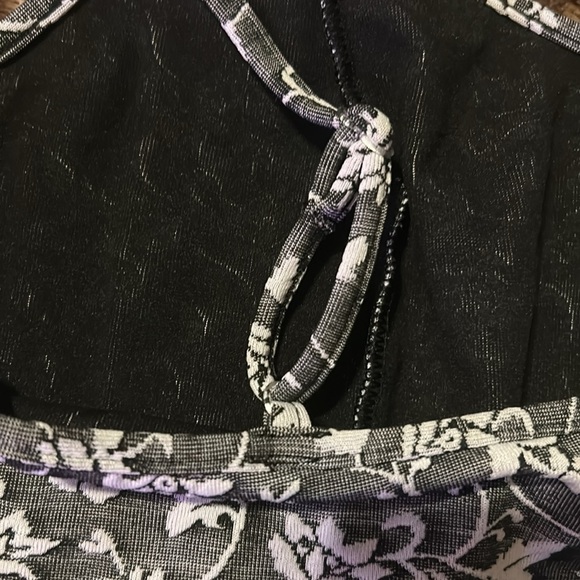 Floral Print Women's Tank Top - Picture 6 of 6